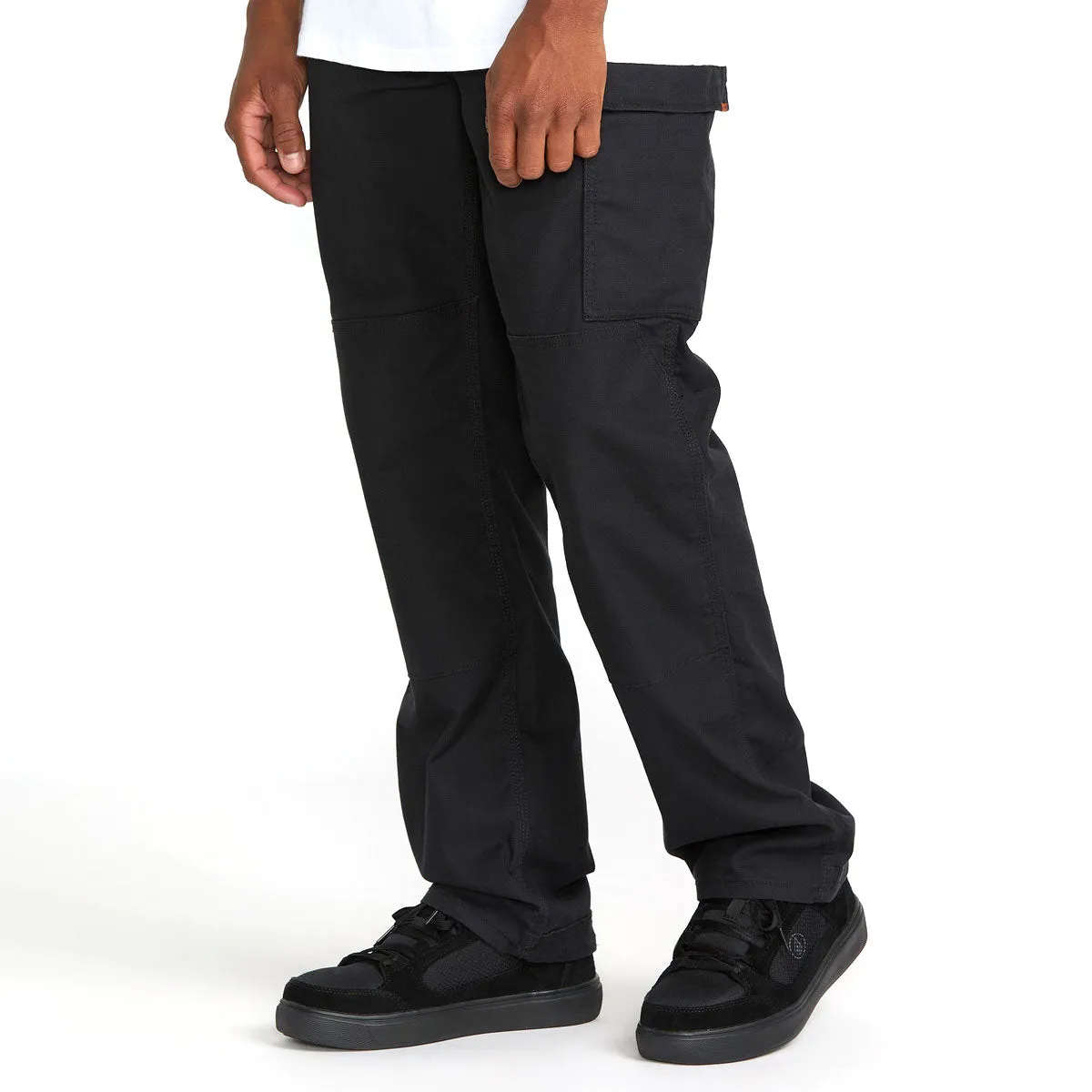 Volcom Caliper II Relaxed Work Pants - Black 2025 Body Contour Durable Weave