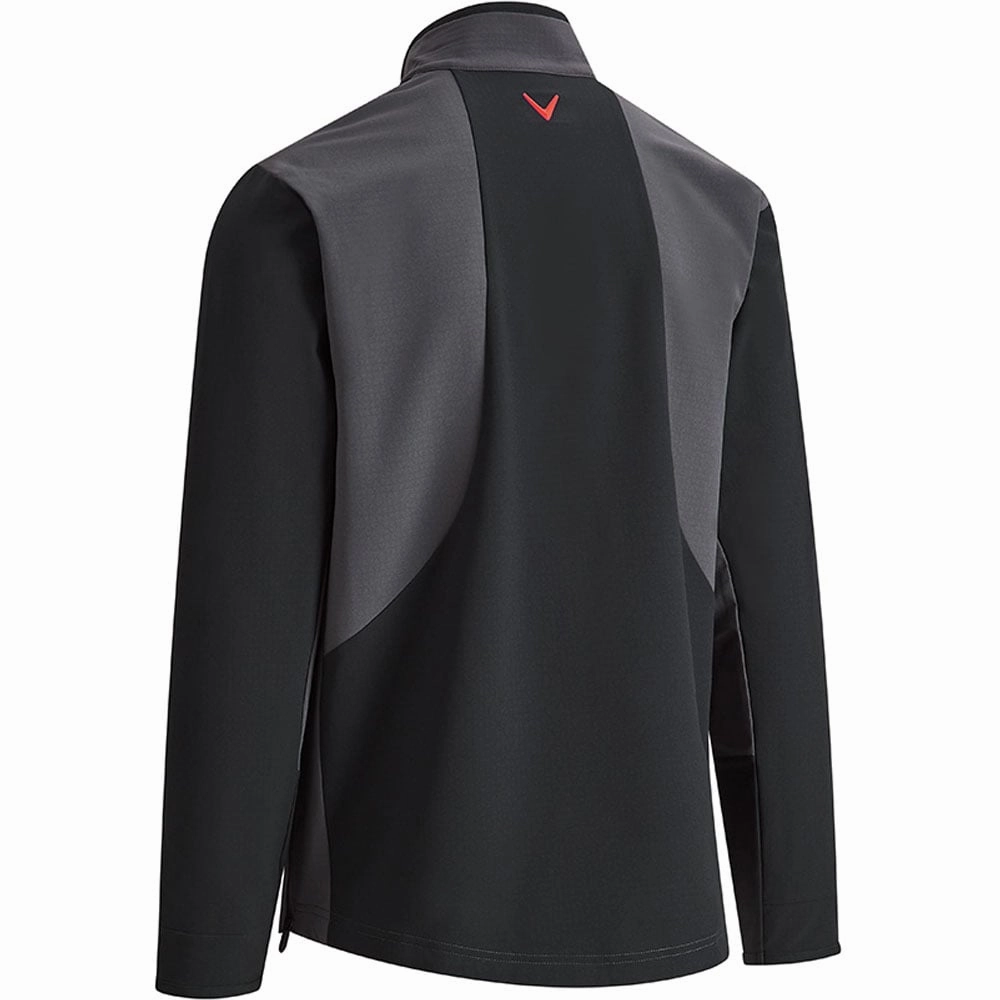 Soft Fabric Callaway Stormfleece Lite 1/2 Zip Pullover - Caviar