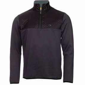 Fashion Trend Calvin Klein Ramond Hybrid 1/4 Zip Pullover - Urban