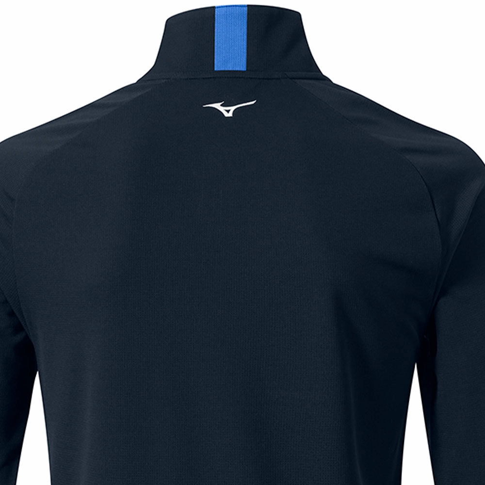 Mizuno Winter Breeze 1/4 Zip Pullover - Blue product belt definition