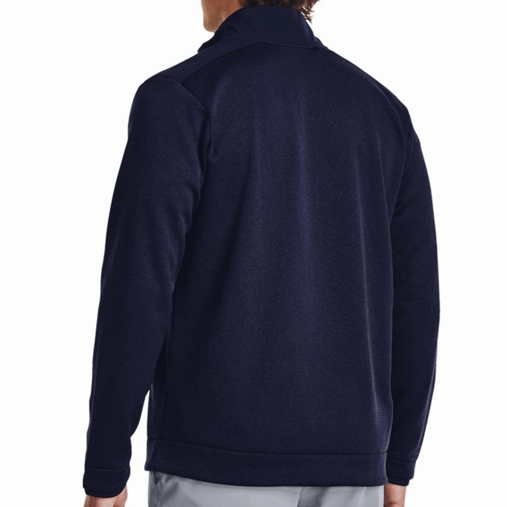 Under Armour Storm SweaterFleece 1/2 Zip Pullover - Midnight Navy soft fit goes with sweatpants