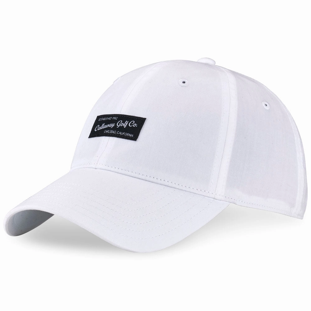Urban Casual Callaway Relaxed Retro Cap - White/Black