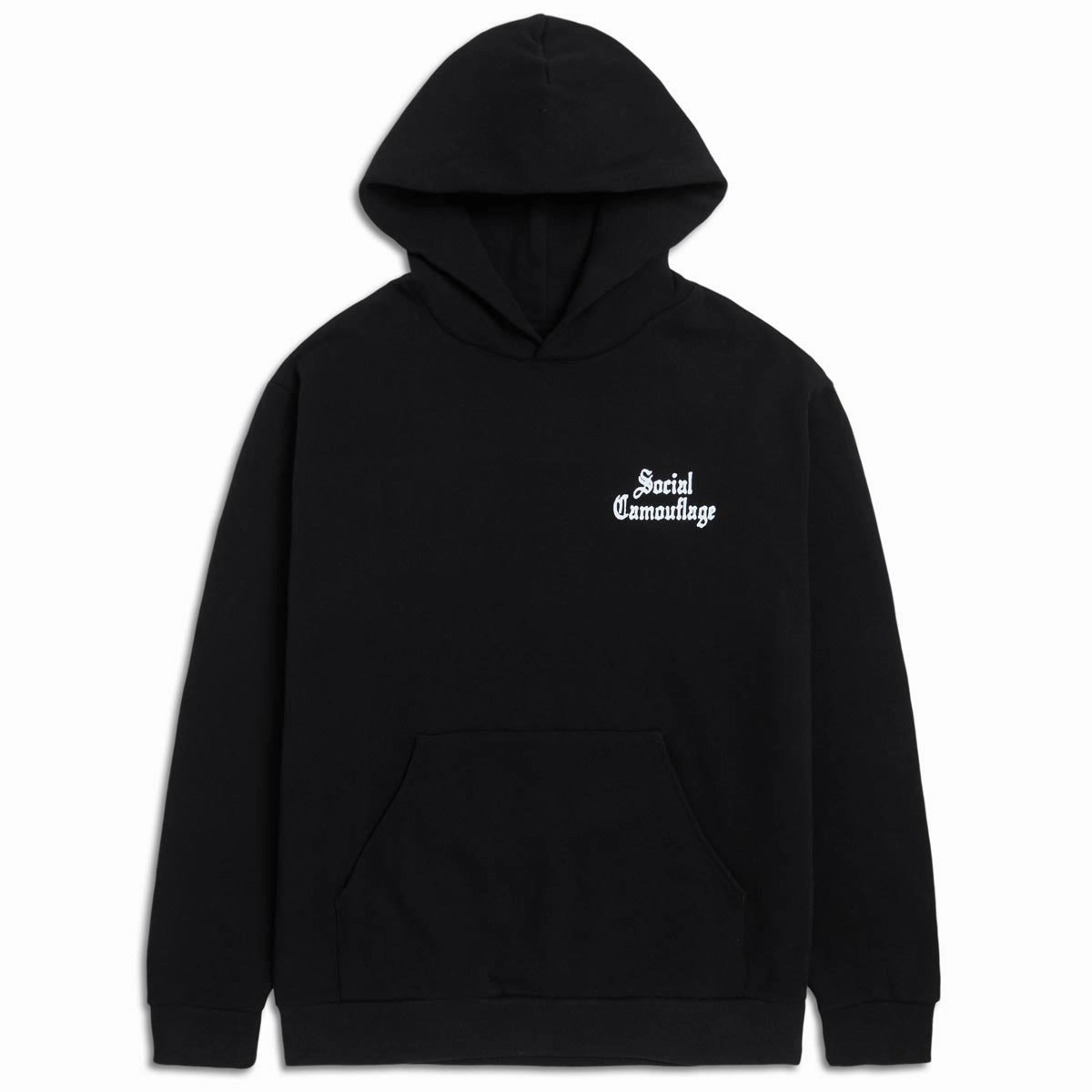 CCS Social Camouflage Bar Hoodie - Black Back Graphic Holiday Wear