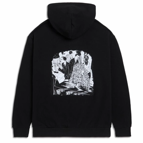 Skate Inspired CCS Social Camouflage Bar Hoodie - Black