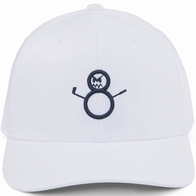 Snapback Closure Puma H8 Golf Cap - White/Navy