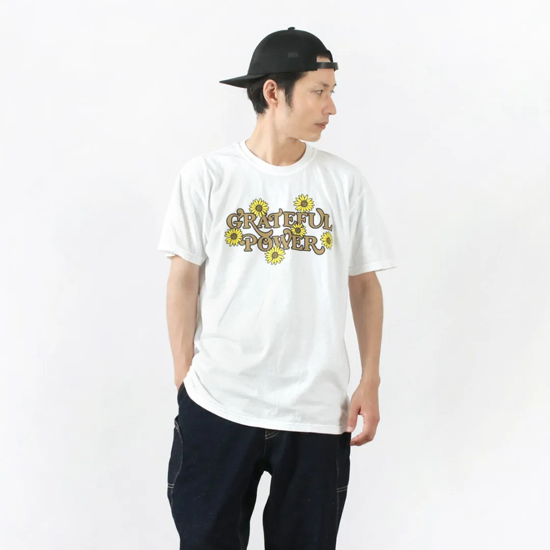 HAVE A GRATEFUL DAY / Short Sleeve T-Shirt -POWER#1 spring fashion