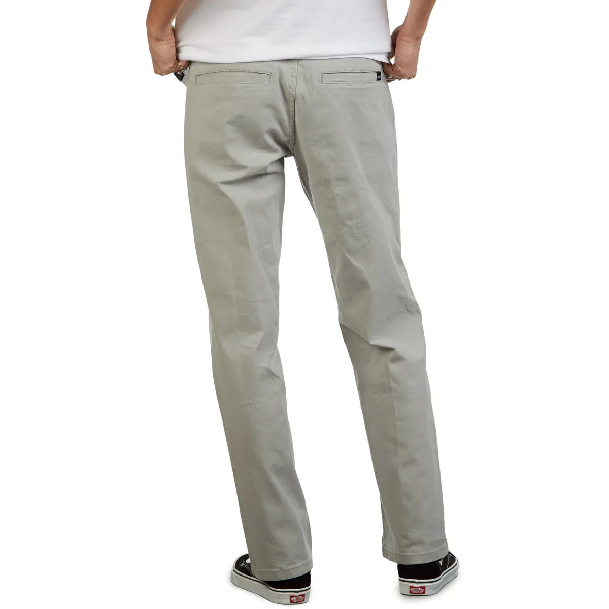 Comfy Movement Eco Friendly Material CCS Relaxed Stretch Chino Pants - Dove Grey