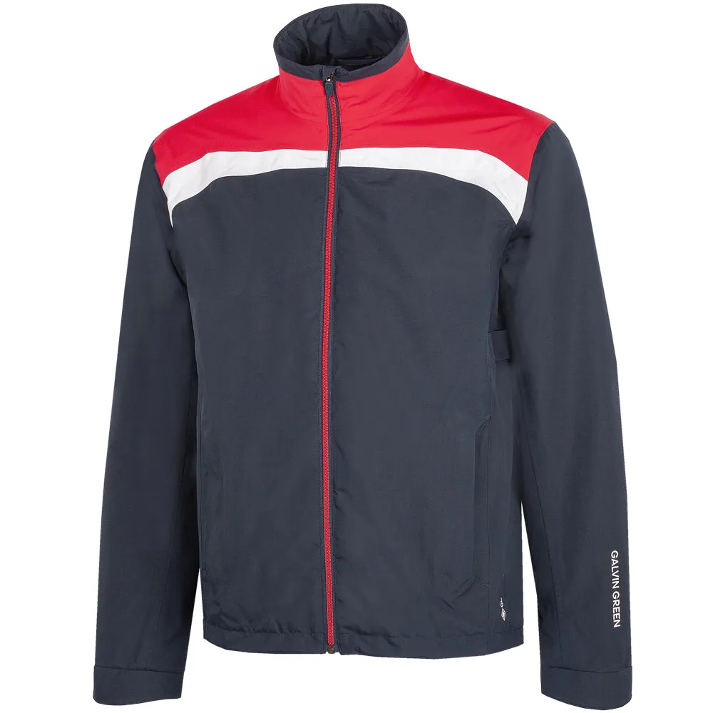Galvin Green Anton Waterproof DRYVR Jacket - Navy/Red LightPadding