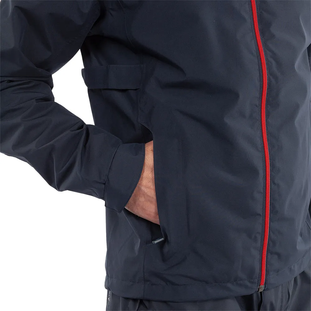 Galvin Green Anton Waterproof DRYVR Jacket - Navy/Red Modern Utility WaterResistantCoating
