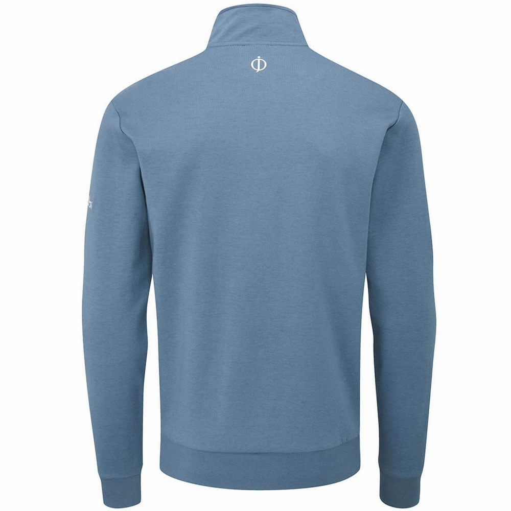Oscar Jacobson Hawkes Tour Pullover - Blue Charcoal All Season Wear