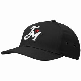Stylish Design TaylorMade Metal Eyelet Cap - Black