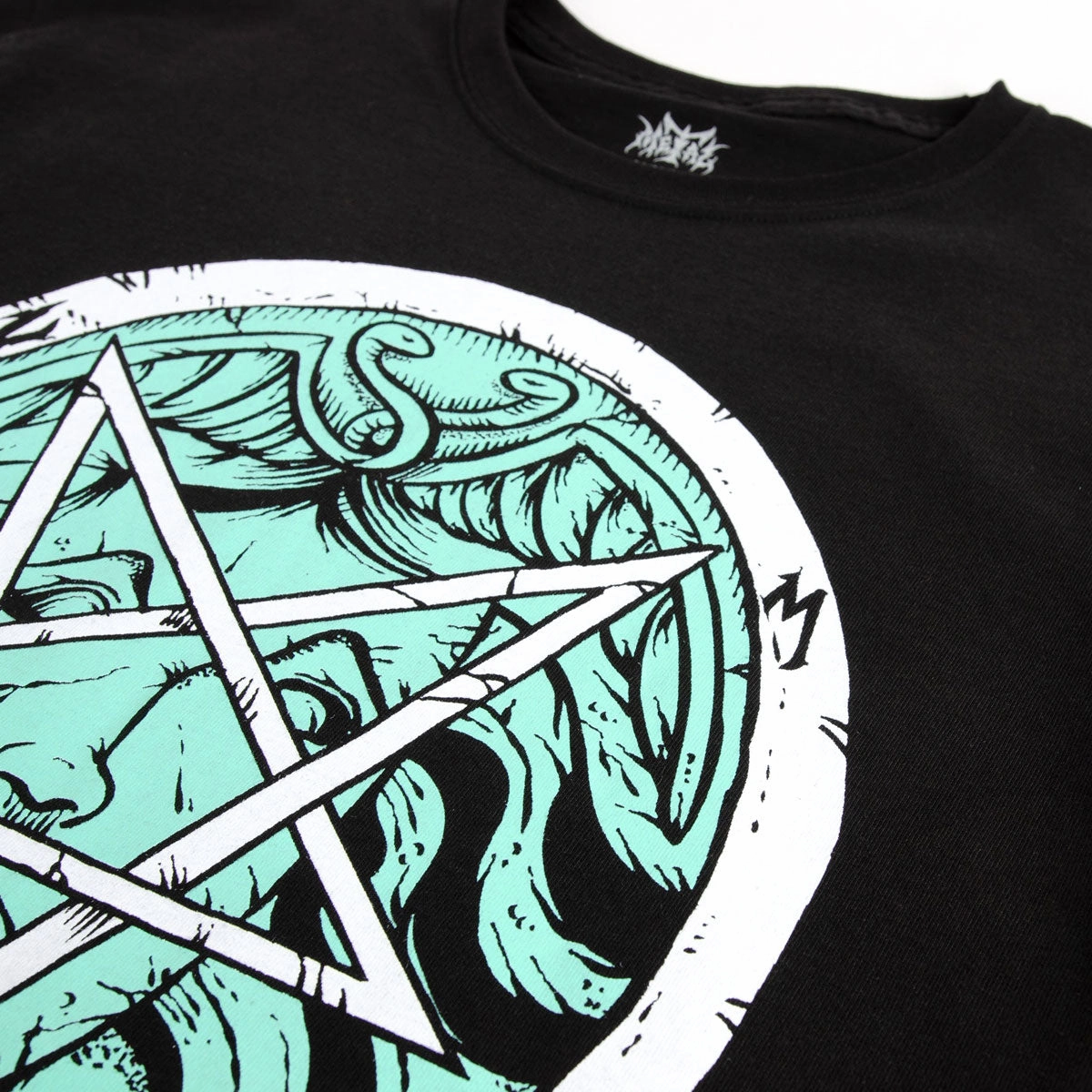 Outdoor Outfit Style Metal Casino T-Shirt - Black