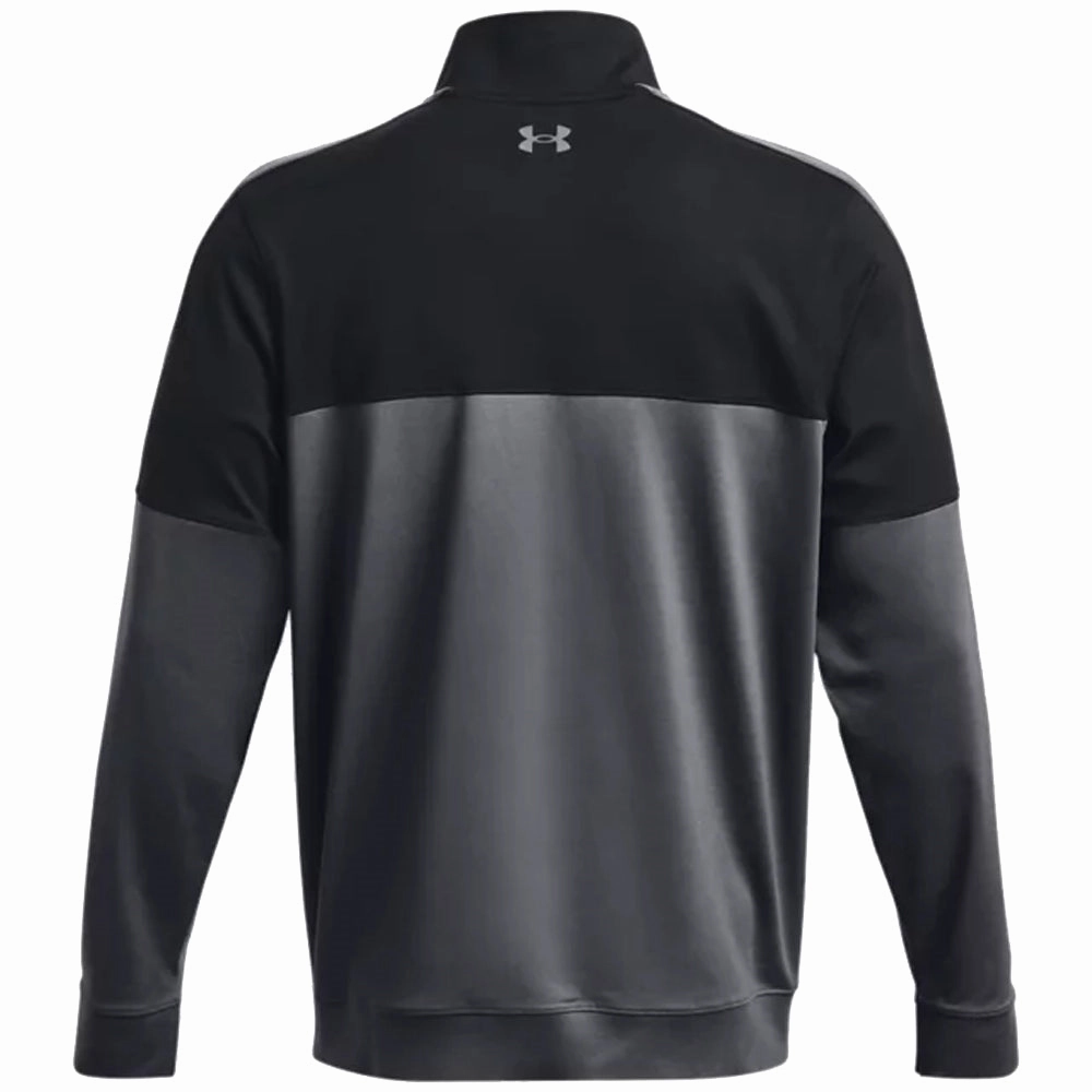 Front Pocket Under Armour Storm Midlayer 1/2 Zip Pullover - Pitch Grey/Black