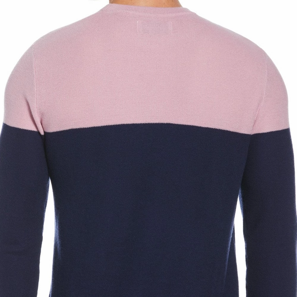 Original Penguin Colour Block Sweater - Pirouette Comfy Apparel Layer Up
