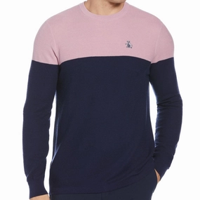 Original Penguin Colour Block Sweater - Pirouette Chill Clothing
