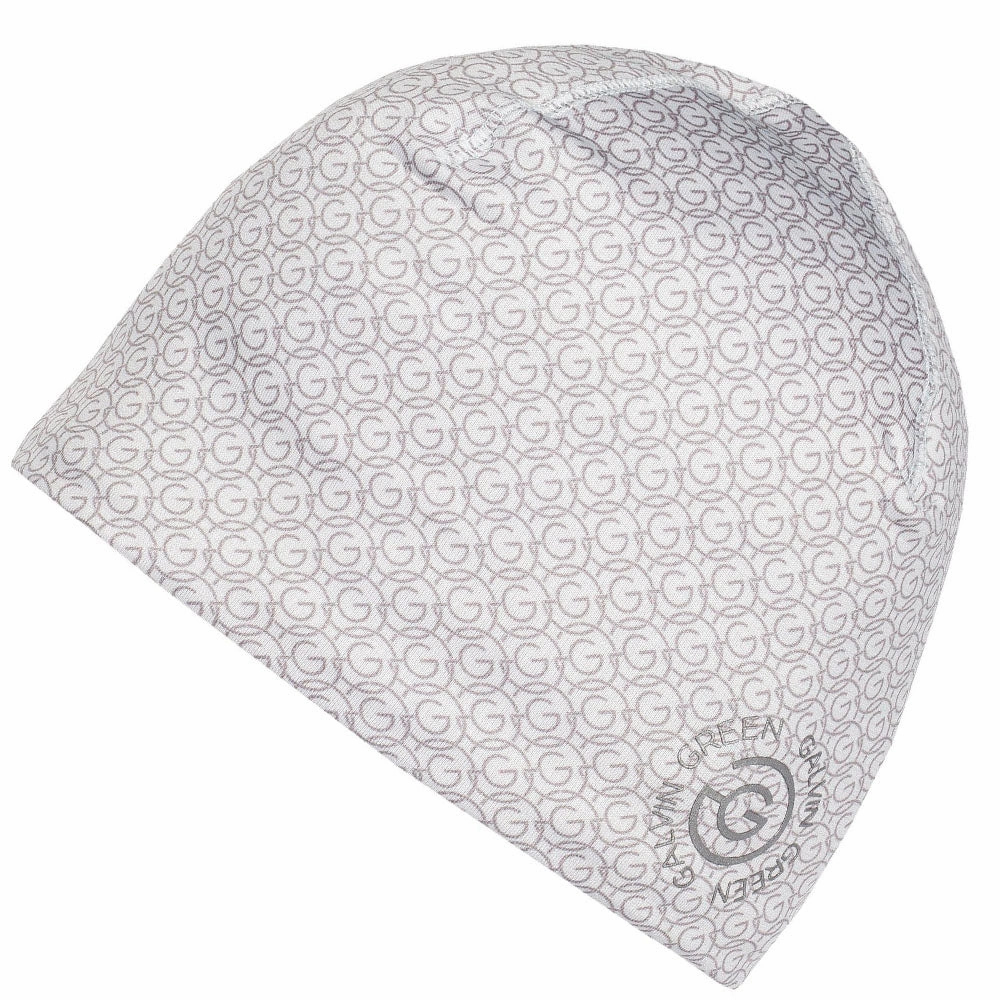 Flat brim Galvin Green Darryl Insula Beanie Hat - Cool Grey/Sharkskin