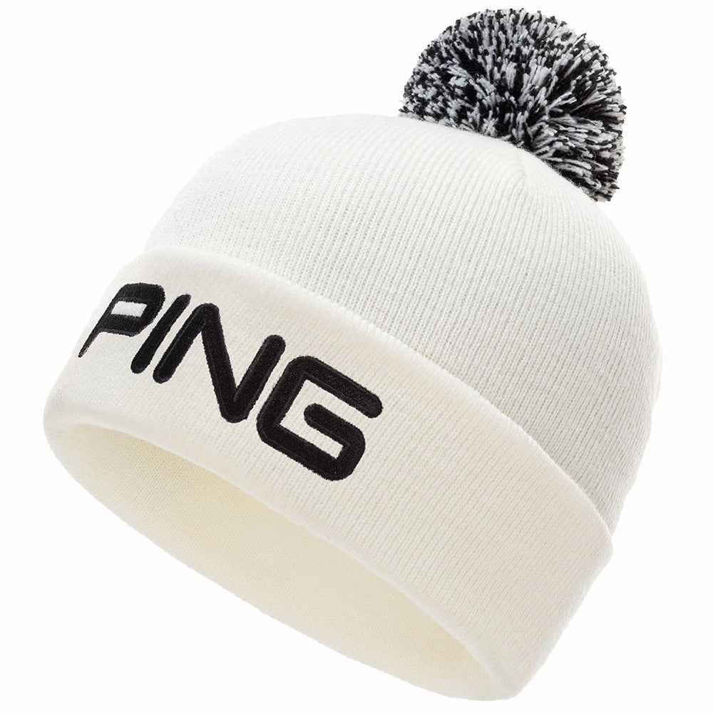 Nature Escape Everyday Scene Ping Collection Classic Bobble Hat - White