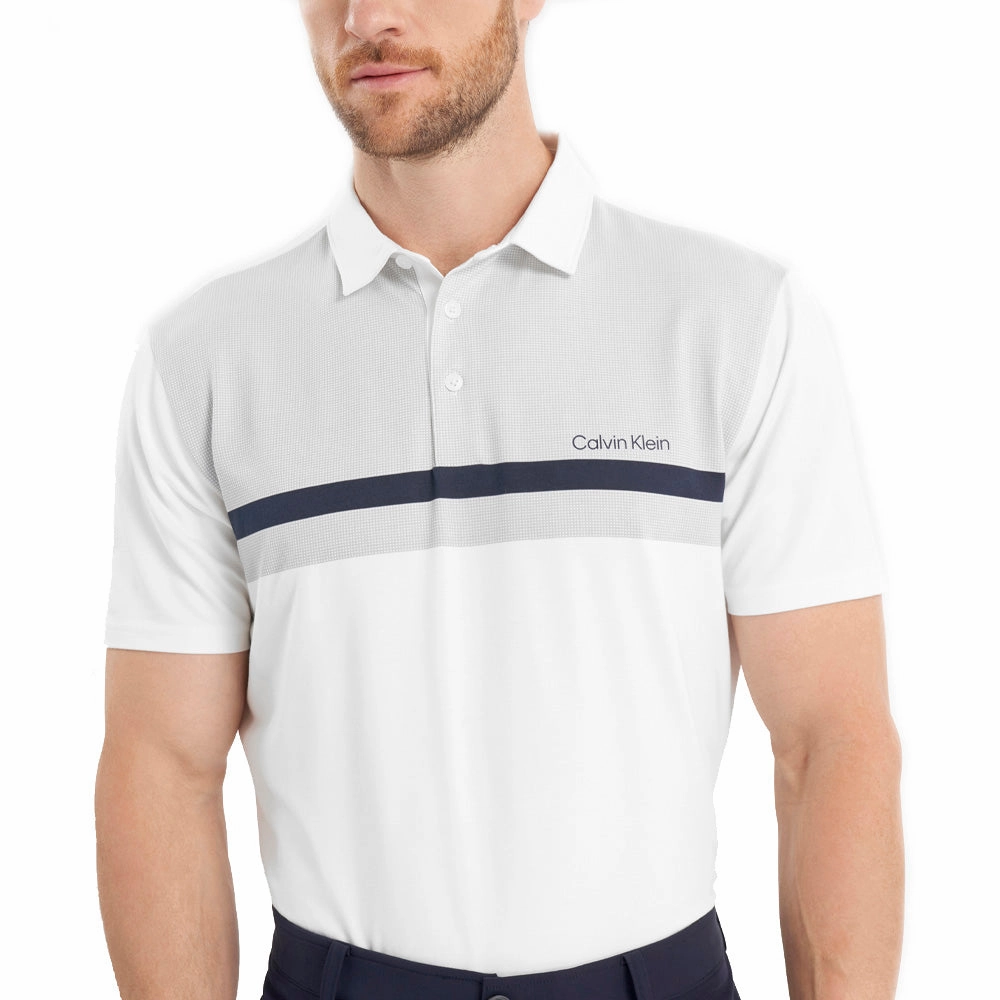 Outdoor Smart Calvin Klein Clearview Polo Shirt - White
