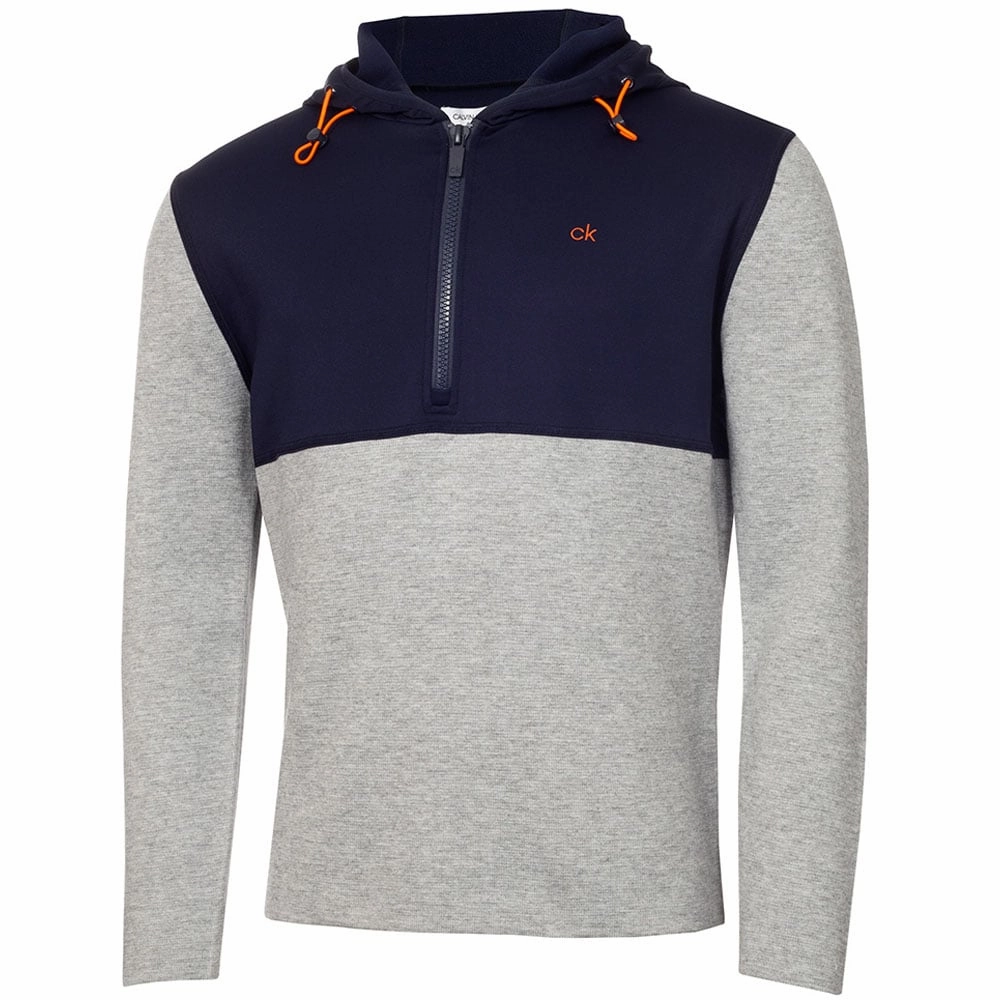 Fashionable Vibes Calvin Klein Yosemite Hooded Sweater - Grey Marl