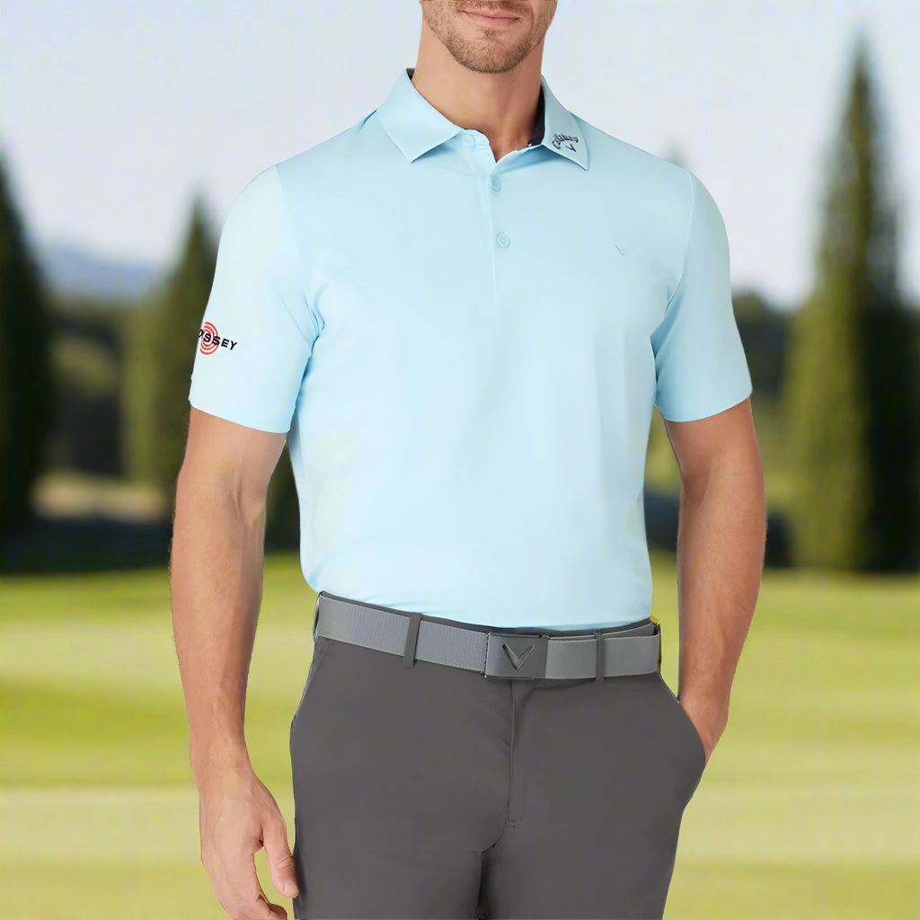 All-Purpose Wear Callaway 3 Chev Odyssey Polo Shirt - Arctic Paradise