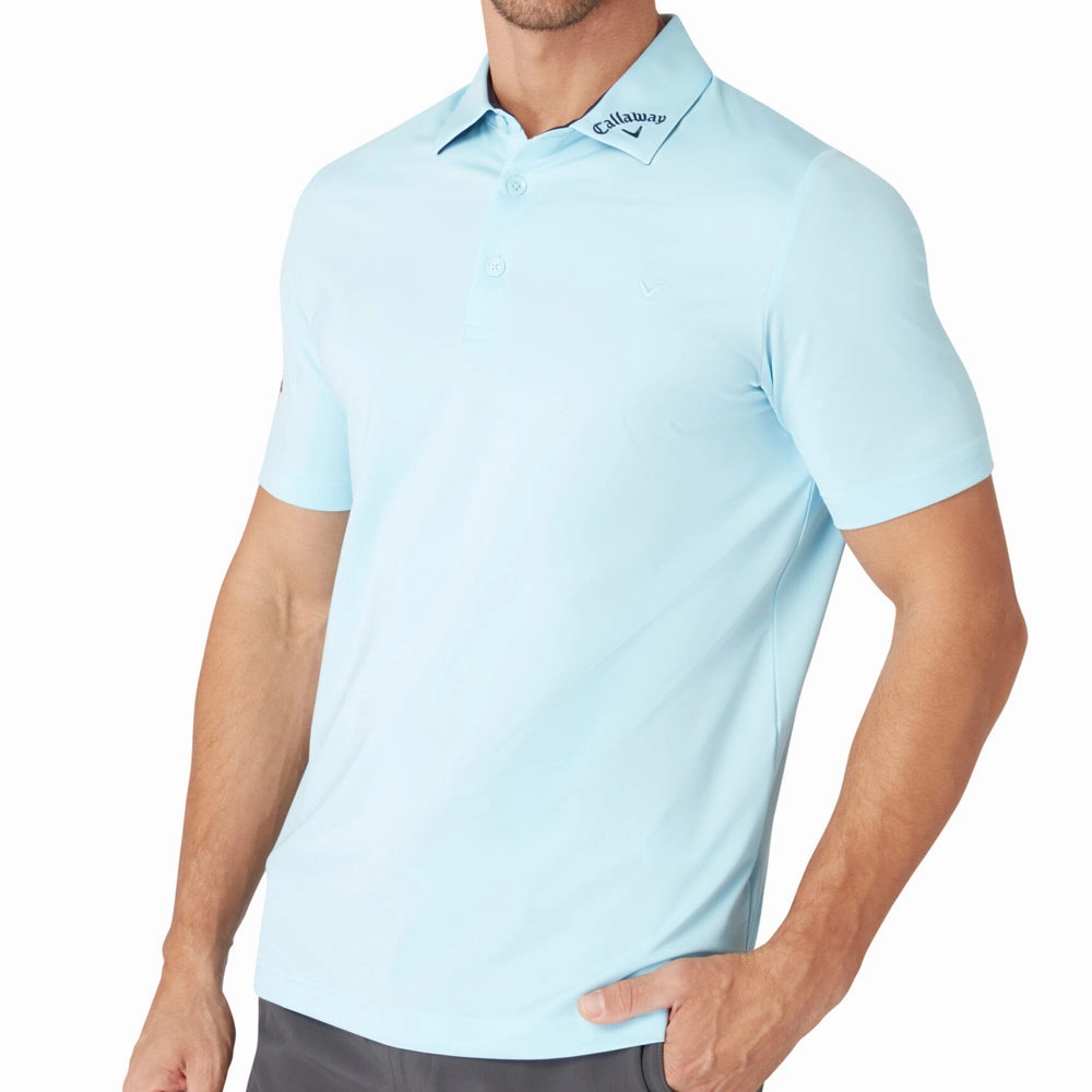 Informal charm Callaway 3 Chev Odyssey Polo Shirt - Arctic Paradise