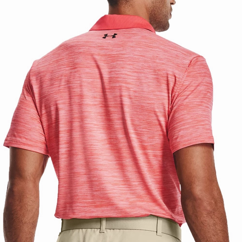 Under Armour Performance 2.0 Golf Polo Shirt - Venom Red Weekend Smart Look
