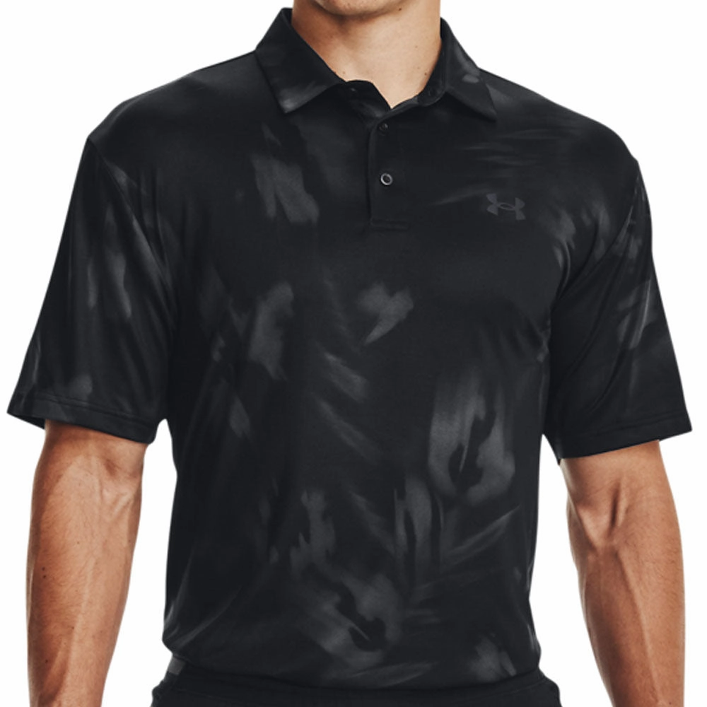Casual Look Wear Under Armour Playoff Polo Shirt 2.0 - Black/Grey Smoke