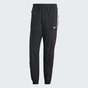 PREMIUM TRACK TRACKSUIT BOTTOMS - Black / Better Scarlet Breathable wear