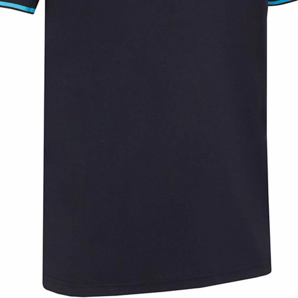 ProQuip Sub7 Plain Polo Shirt - Navy/Azure Tagless Neckline Cold Wash Optimized