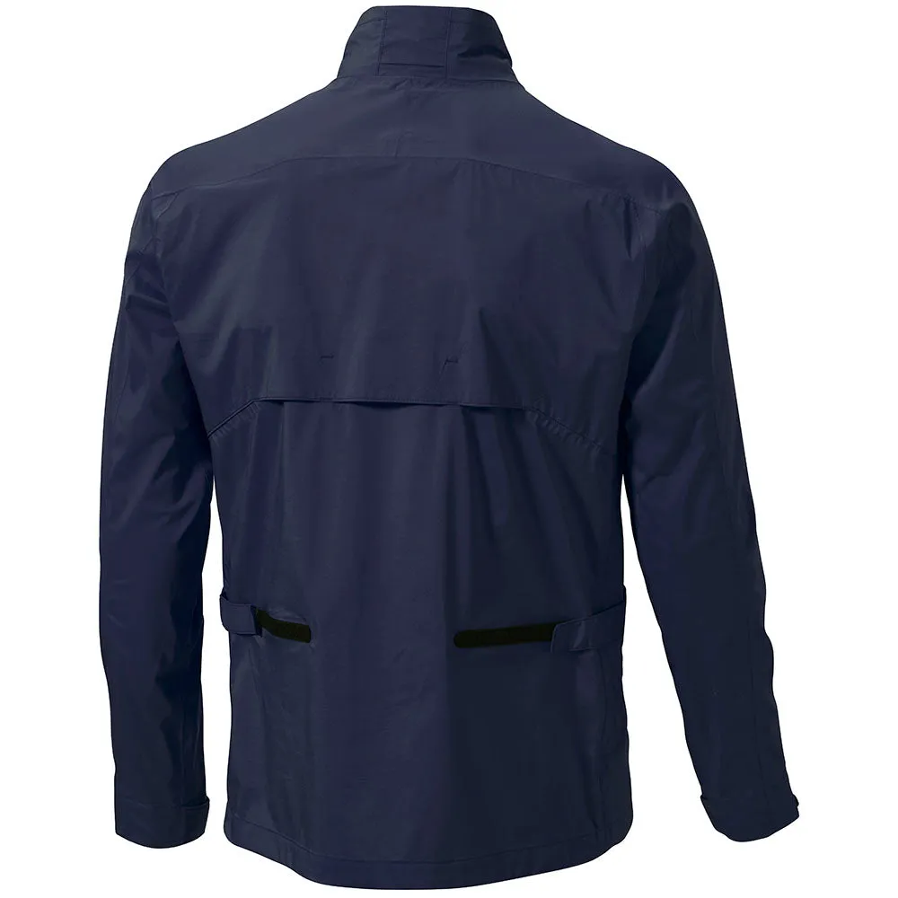Mizuno Nexlite Flex Waterproof Jacket - Deep Navy Seam Sealed Heat Guard
