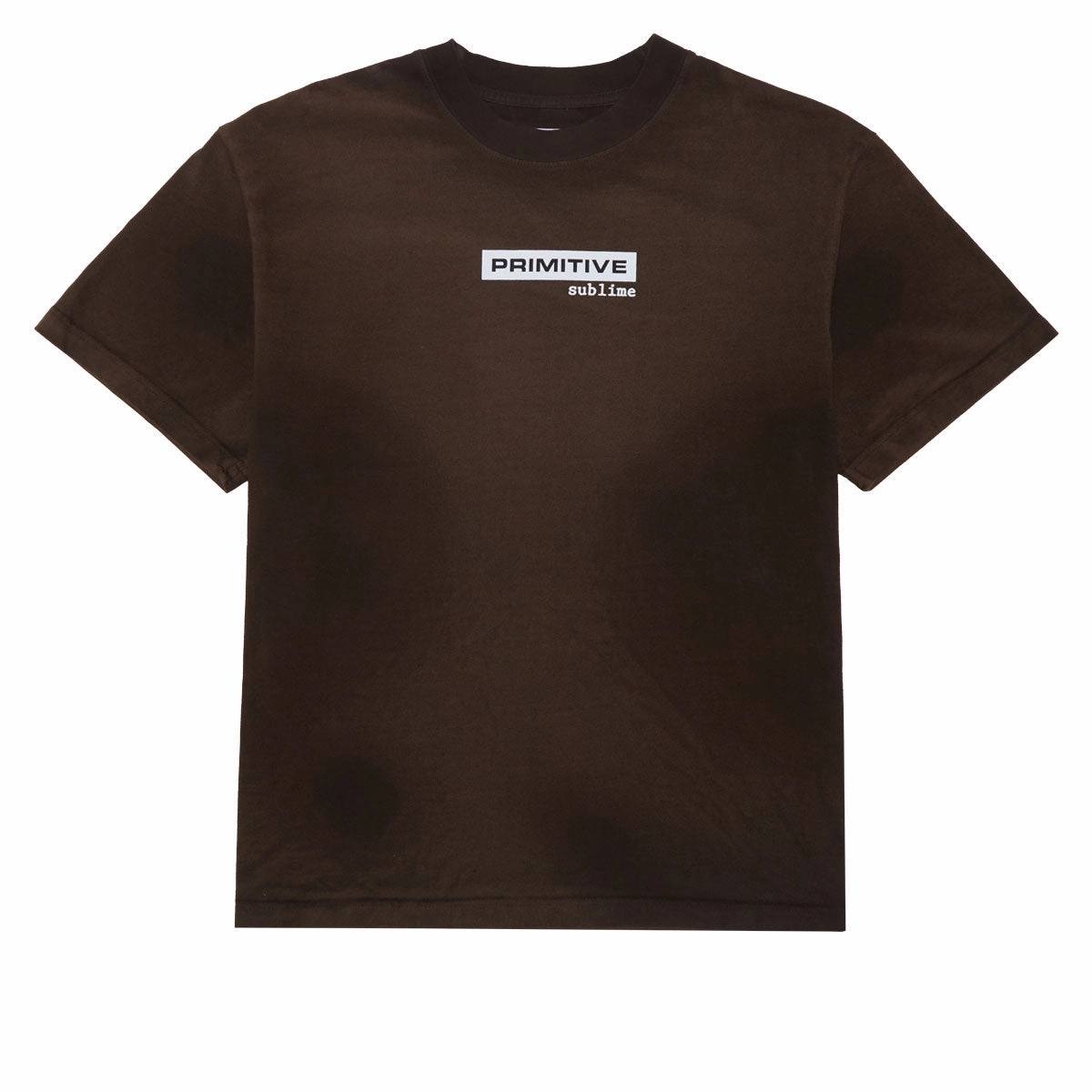 Primitive x Sublime Dirty P T-Shirt - Brown Stylish Wear Seasonal Fashion