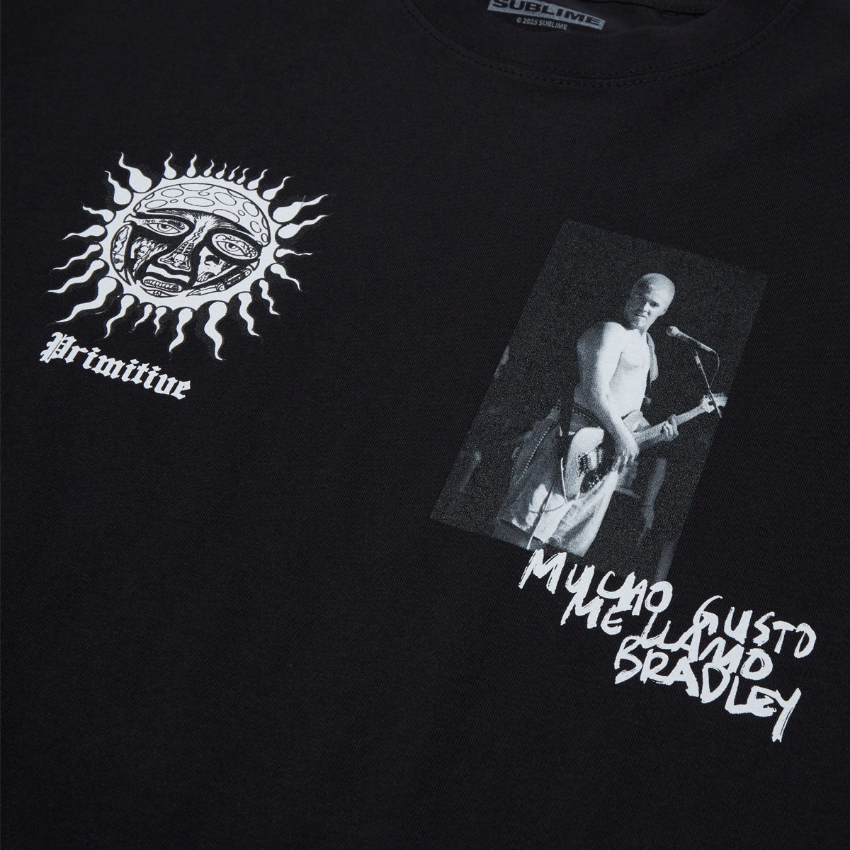 Primitive x Sublime Hello T-Shirt - Black Cozy Wearable