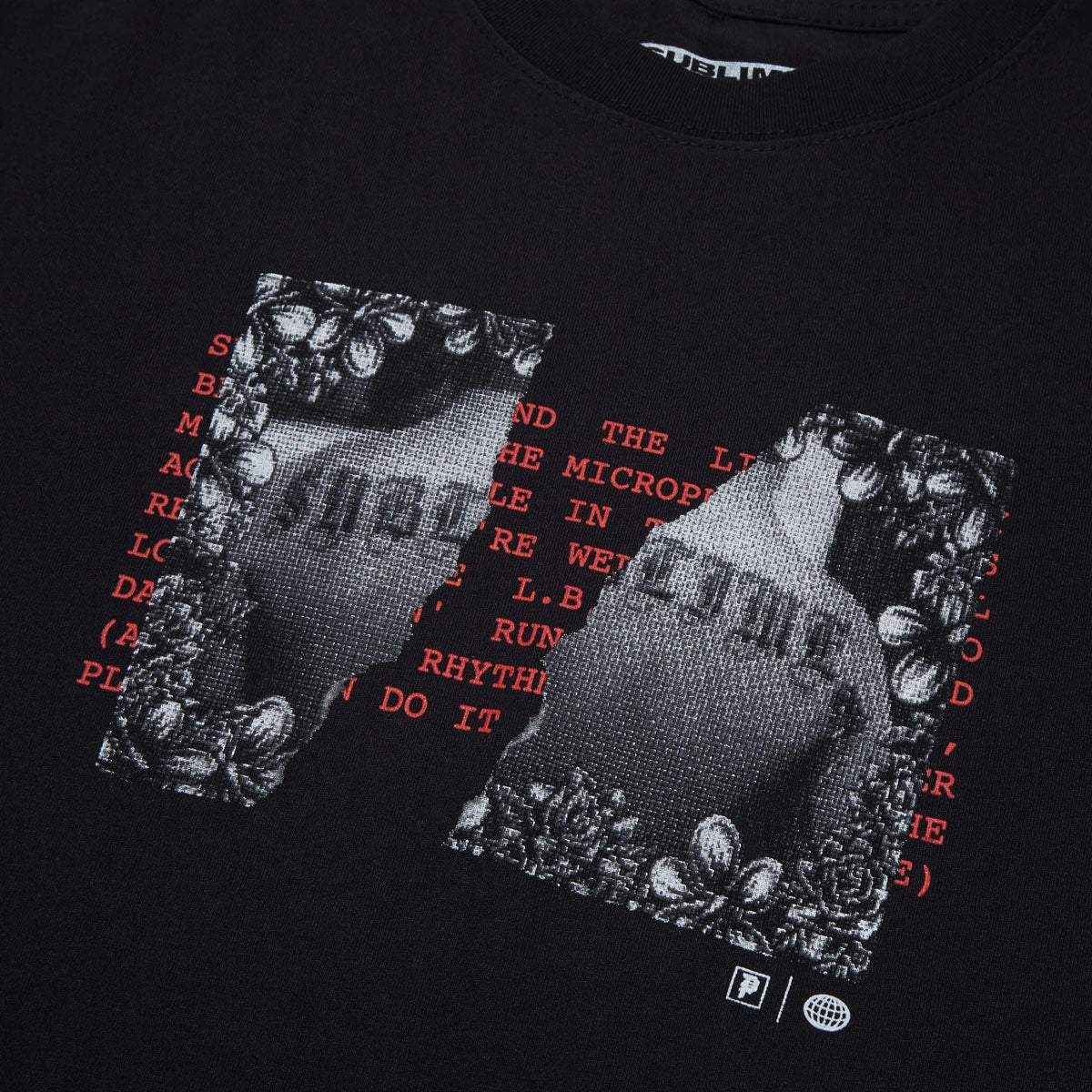Primitive x Sublime Rhythm T-Shirt - Black Bold colors