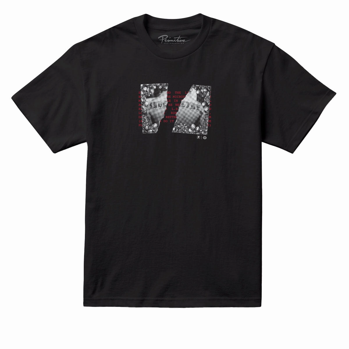 Active Outfit slim fit Primitive x Sublime Rhythm T-Shirt - Black