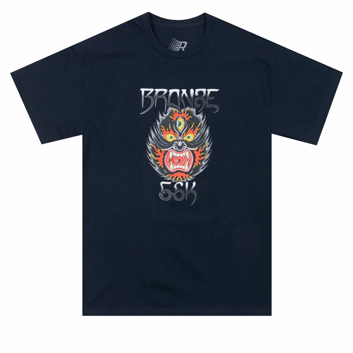 Bronze 56k Beast T-Shirt - Navy Casual Fit