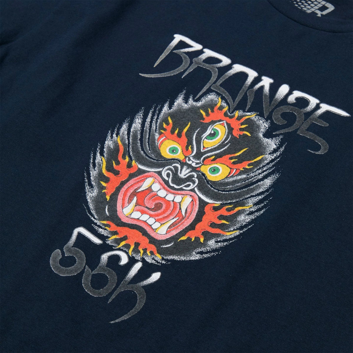 Summer Wardrobe Comfortable And Trendy Bronze 56k Beast T-Shirt - Navy
