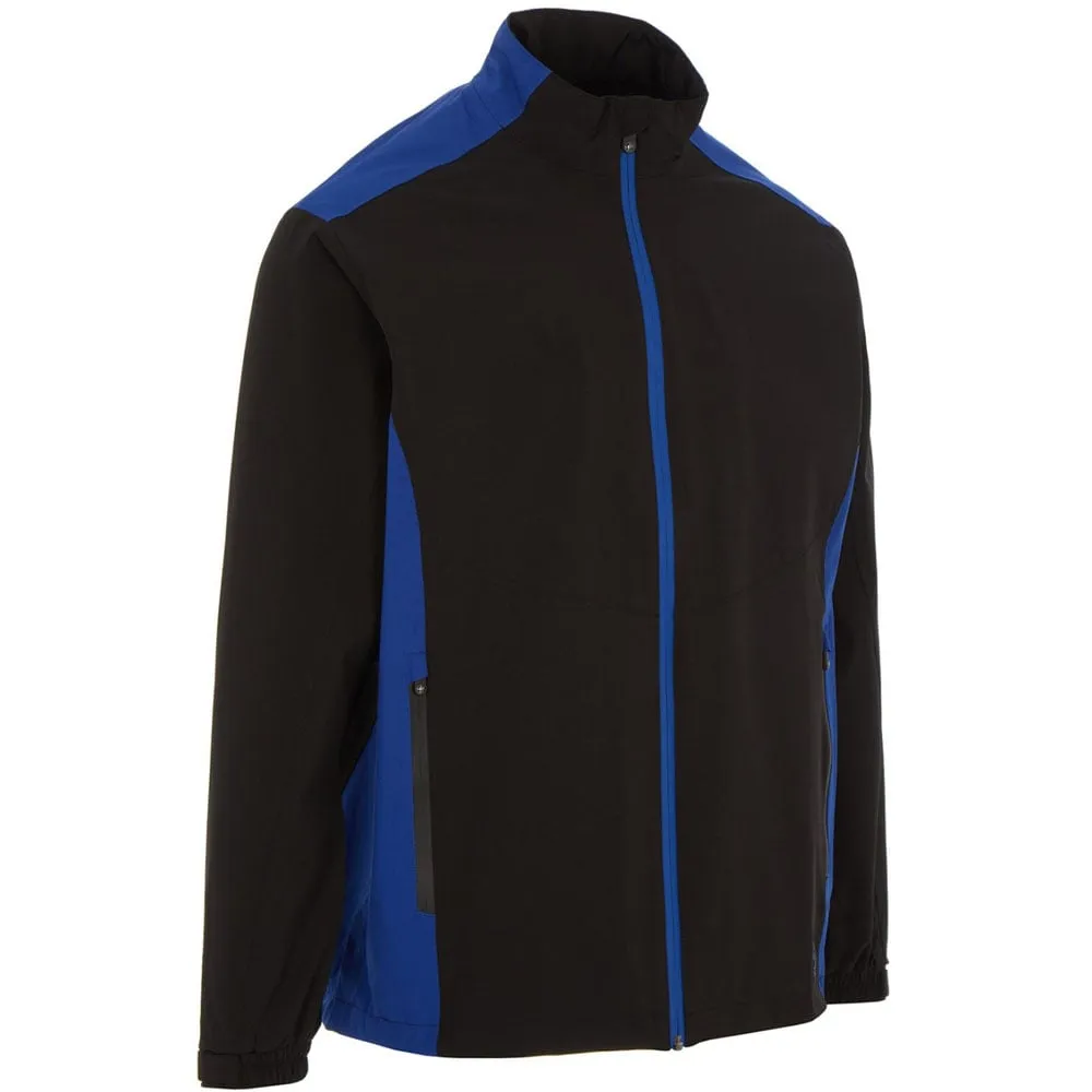 ProQuip Aqualite Waterproof Rain Jacket - Black/Royal HeatReflectiveLining Compression Layer