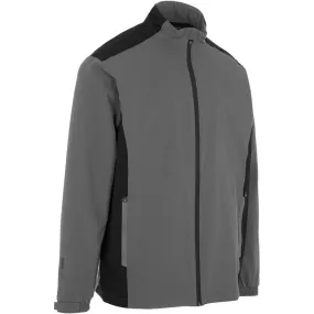 Seamless Shoulder Design Daily Commute Wear ProQuip AquaLite Waterproof Rain Jacket - Grey/Black