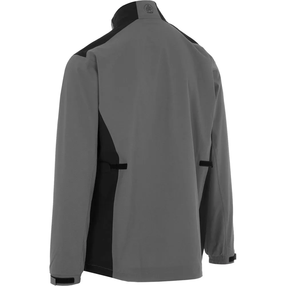 ProQuip AquaLite Waterproof Rain Jacket - Grey/Black FlexibleCuffSystem