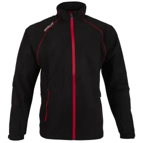 ProQuip Aquatec Waterproof Jacket - Black/Red Compact packaging