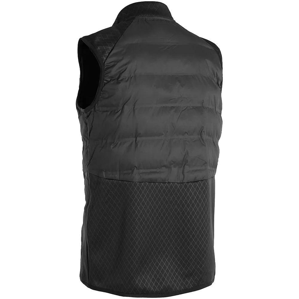 ProQuip Blizzard Quilt Puffer Gilet - Black Moisture Wicking Material detailing