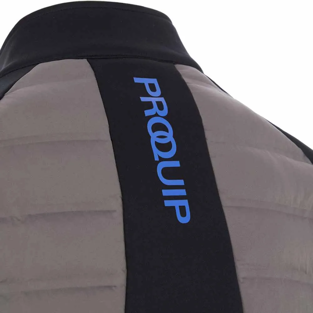 Clear ProQuip Helm Quilt Gilet - Black/Grey