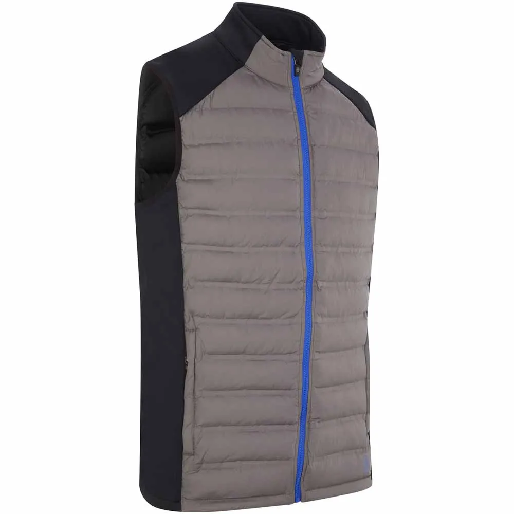 wideness ProQuip Helm Quilt Gilet - Black/Grey
