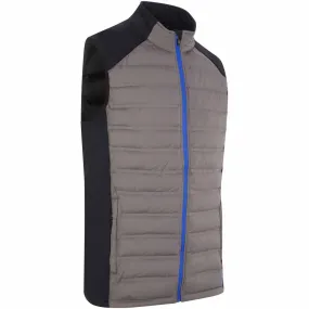 wideness ProQuip Helm Quilt Gilet - Black/Grey