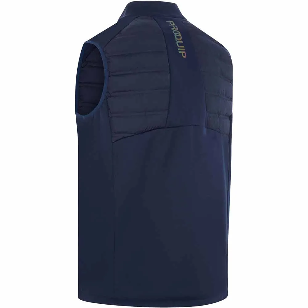 ProQuip Helm Quilt Gilet - Navy Water Resistant