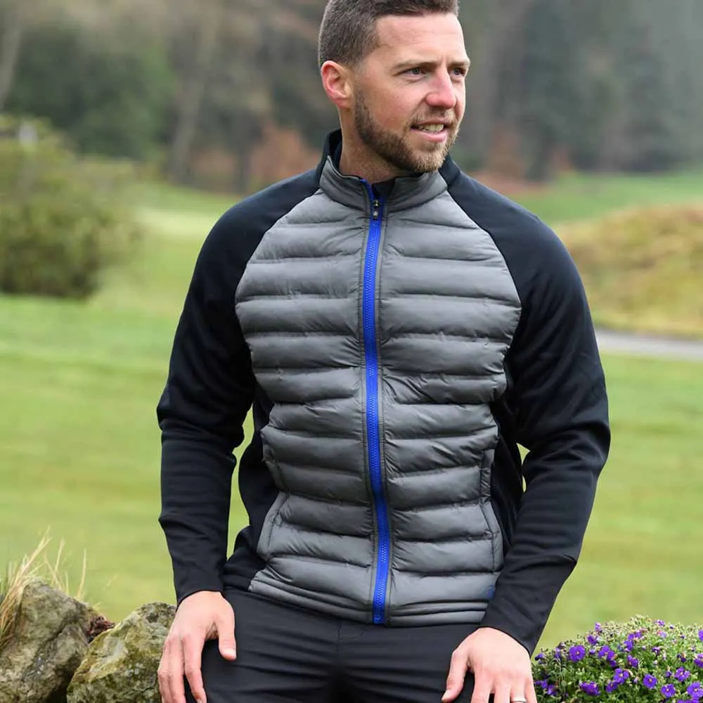 ProQuip Helm Quilt Jacket - Black/Grey Rugged Daily Style Odor Resistant Lining