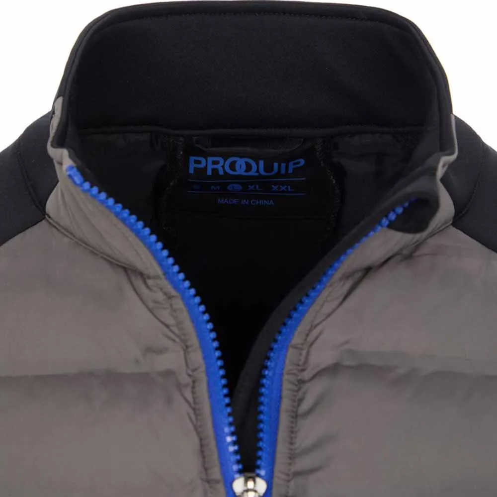 Relaxed Daily Style ProQuip Helm Quilt Jacket - Black/Grey