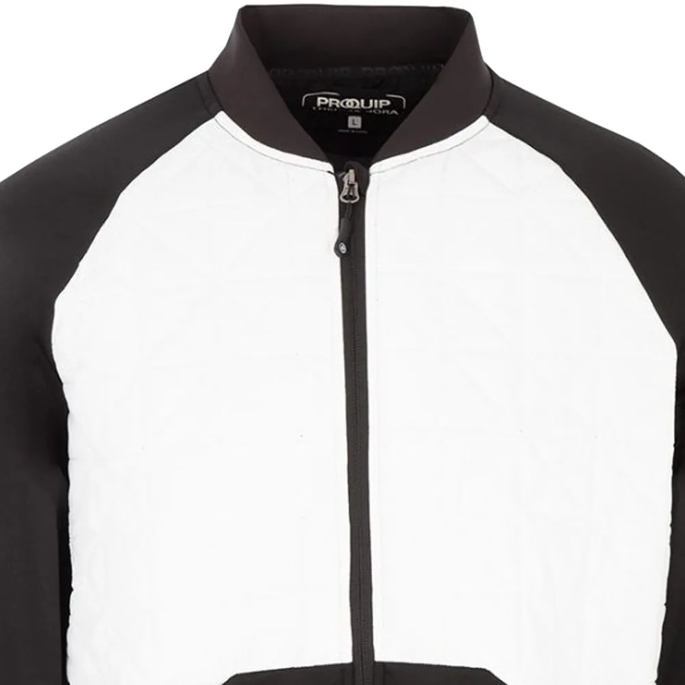ProQuip Therma-Bora Quilt Jacket - Black/White Packable Technology