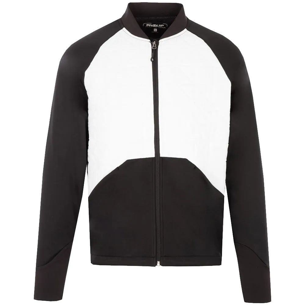 ProQuip Therma-Bora Quilt Jacket - Black/White Tear Resistant Fabric Blends Mold resistant
