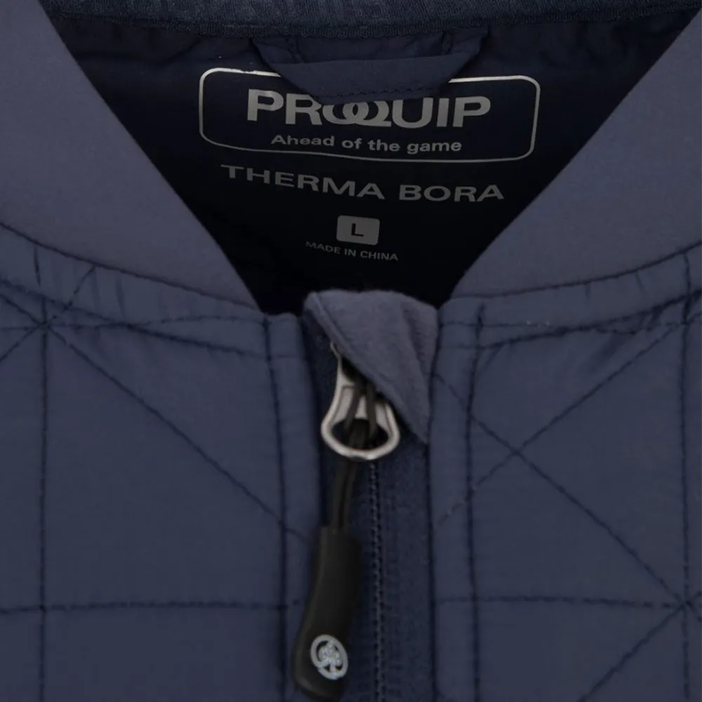 InterchangeableLining Strong Stitches ProQuip Therma-Bora Quilt Jacket - Navy